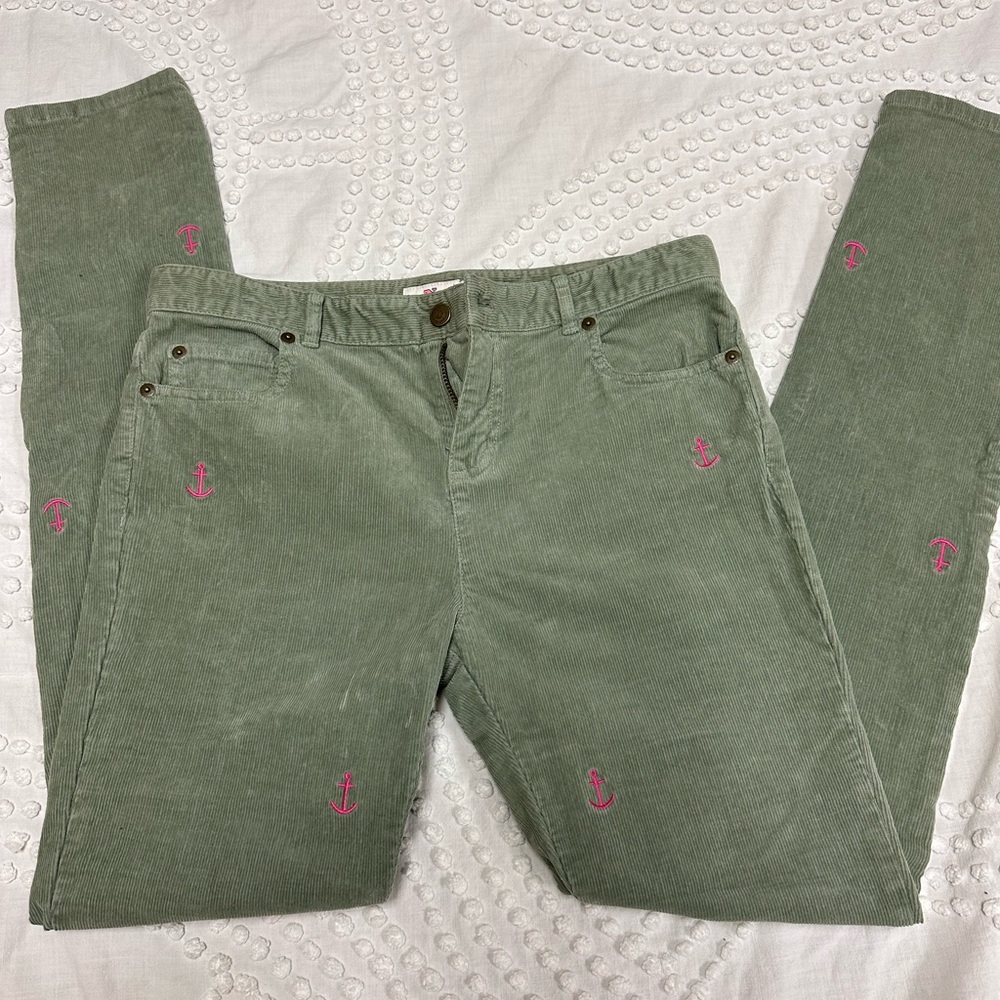 Vinyard Vines green corduroy pants